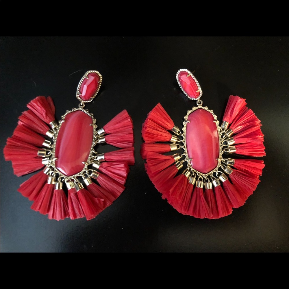 Kendra Scott Red Cristinas